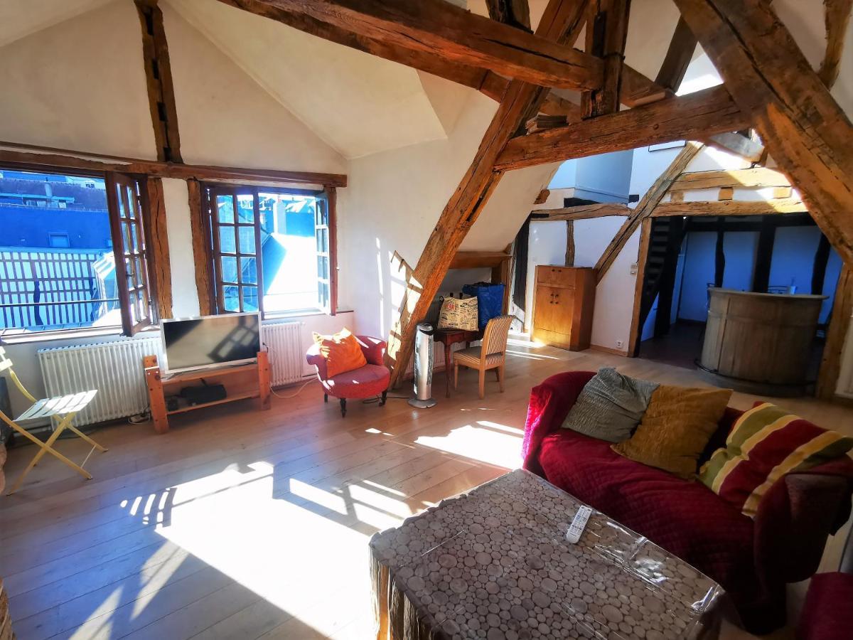 Les Toits De Rouen ✧ Atypique Et Familial Apartamento Exterior foto